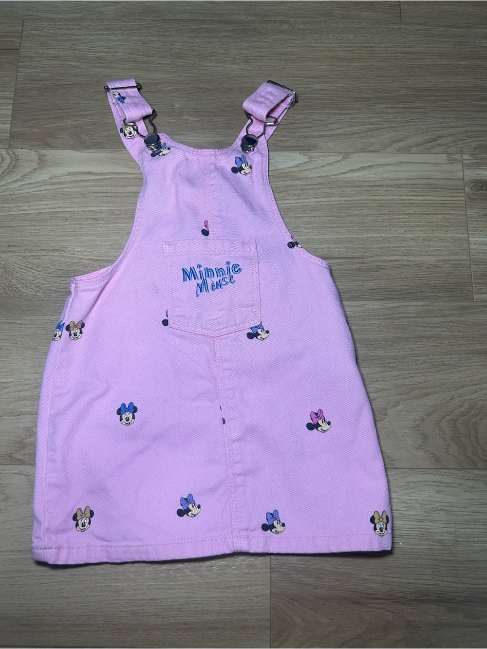 Primark Pink Minnie Mouse Pinafore Dress